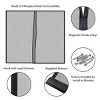 Pure Garden One Car Garage Door Screen – Heavy-Duty Weighted Mesh Curtain with Magnetic Closure for Mosquito, Insect, and Sun Protection - 2 of 4