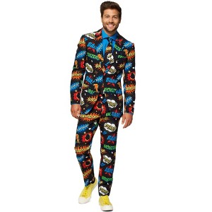 OppoSuits Men's Suit - Badaboom - Multicolor - 1 of 4