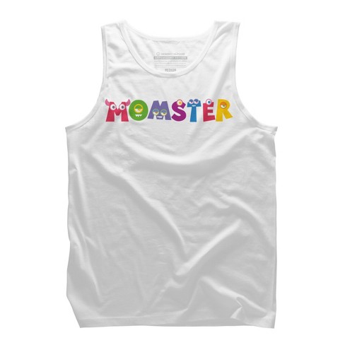 Men's Design By Humans Cute Momster Cartoon Monster By averilshop Tank Top - image 1 of 2