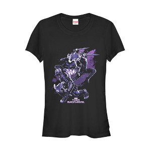 Juniors Womens Marvel Thor: Ragnarok Hulk Fight T-Shirt - 1 of 3