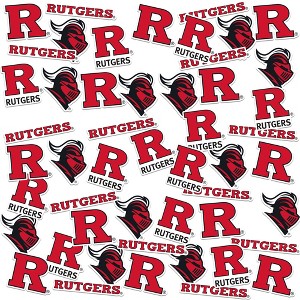 Rutgers University Spirit Logo 50Ct Sticker Packs Miscellaneous 50 Ct. Sticker Pack - 1 of 4
