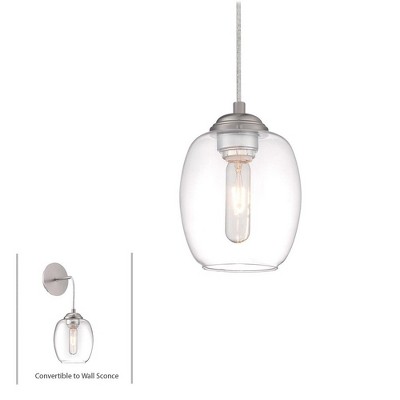 George Kovacs Lighting Bubble 1 - Light Pendant in  Brushed Nickel