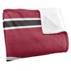Ripon College Primary Logo Silky Touch Blanket White 50x60 - 3 of 4