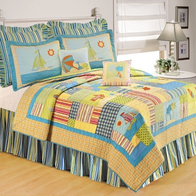 C&F Home Beach Life King Quilt