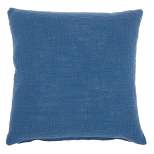 Life Styles Solid Woven Cotton Throw Pillow - Mina Victory