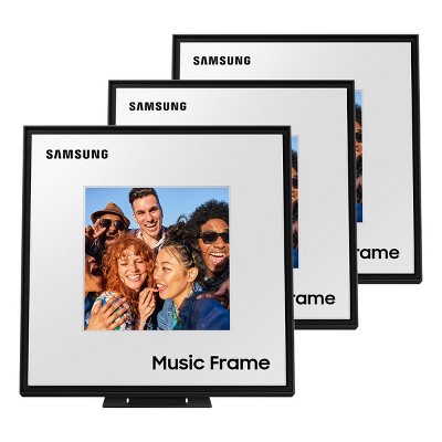 Samsung HW-LS60D Music Frame Bluetooth Speakers with Wall Mount - 3-Pack