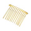 Unique Bargains No Slip Hair Side Combs Accessories Metal Everlasting Luxurious Finish 12Pcs - 4 of 4