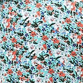 orange blossom on green