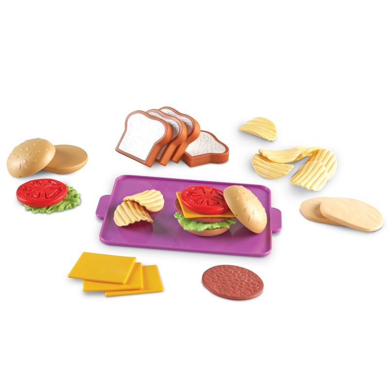Learning Resources New Sprouts Super Sandwich Set, 29 Piece Set, Ages 18 mos+, 2 of 6
