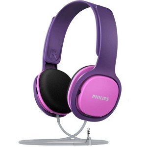 PHILIPS Kids Wired Headphones for School, Safe Volume Limit, Lightweight & Durable for Home, Travel & School - 1 of 4