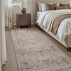 MontVoo Beige Oriental Washable Rug - 3 of 4