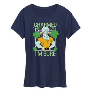 Women's - SpongeBob Squarepants - Charmed Im Sure Short Sleeve Graphic T-Shirt - 1 of 4