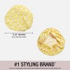 Conair No-Slip Grip(R) Standard Size Shower Cap - Lemon Pattern - 4 of 4