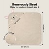KeaBabies Cuddle Baby Hooded Towel, Organic Baby Bath Towel, Hooded Baby Towels, Baby Beach Towel for Newborn, Kids - 4 of 4