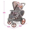 509 Crew: Melange Flora - Mabelle Duo Twin Doll Stroller -2 Dolls 18", 3+ - 2 of 4