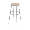 2pk 32"-39" Adjustable Heavy Duty Steel Stool Gray - Hampden Furnishings - image 2 of 4