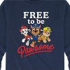 Boys' - Paw Patrol - Free To Be Pawsome Chase Marshall Rubble Long Sleeve Graphic T-Shirt - 2 of 4