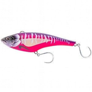 Nomad Madmacs Sinking High Speed Black Pink Mackerel, 200mm, 8" - 1 of 4
