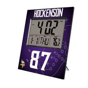 NFL Minnesota Vikings Players Game Tactic Wall Clock - 1 of 3