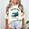 Simply Sage Market Women's Explore More Surf Board Short Sleeve Garment Dyed Tee - 2 of 3