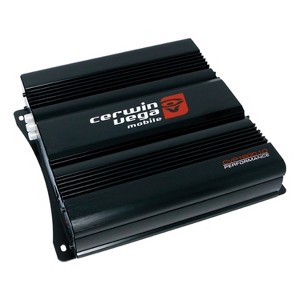 Cerwin-Vega® Mobile CVP Performance Series 1,600-Watt-Max Monoblock Class D Amp for Subwoofer with Bass Remote in Black - 1 of 4