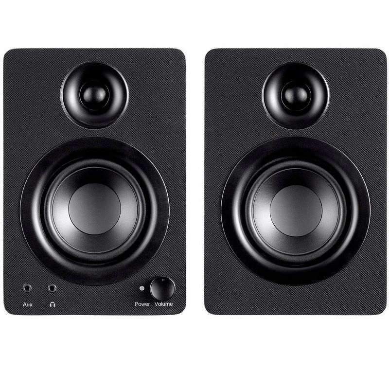 Monoprice DT-3 50-Watt Multimedia Desktop Powered Speakers, 40 Watts RMS, Near Field Frequency Response, For Mobile, Computer, and Audio Equipment, 3 of 7