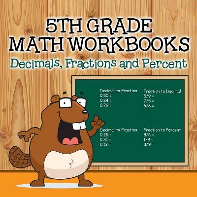 Fifth Grade Math Workbooks - by  Baby Professor (Paperback)