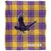 Hunter College Campus Plaid Spirit Silky Touch Super Soft Throw Blanket 50x60 - 2 of 4