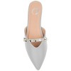 Journee Collection Women's Dreah Slip On Pointed Toe Mules Flats - 4 of 4