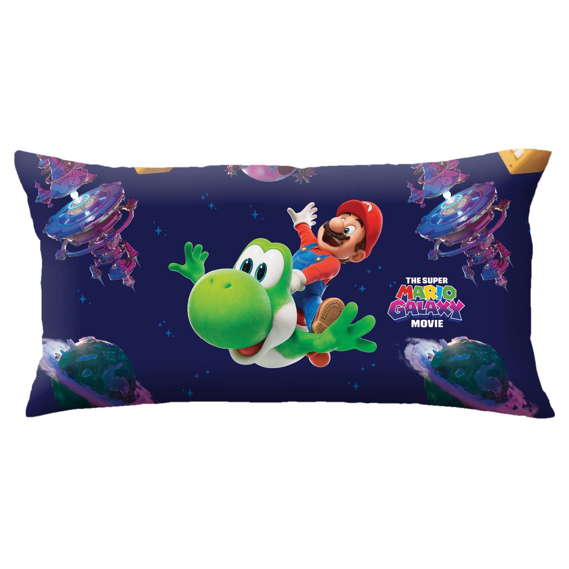 Super Mario Bros: The Movie Soft Density Bed Pillow