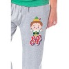 Elf The Movie Womens' Buddy Chibi Four Main Food Groups Sleep Pajama Set Multicolored - 3 of 4