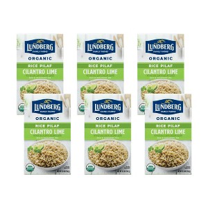 Lundberg Rice and Seasoning Mix Cilantro Lime - Case of 6/5.5 oz - 1 of 4