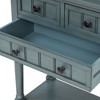 NicBex Console Table Narrow Side Table with 3 Storage Drawers and Bottom Shelf Sofa Table for Entryway, Hallway, Living Room - 4 of 4