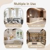 FDW Bamboo Room Divider 4/6 Panel Folding Privacy Screen Divider Tall Privacy Wall Divider for Home Office or Restaurant - 4 of 4