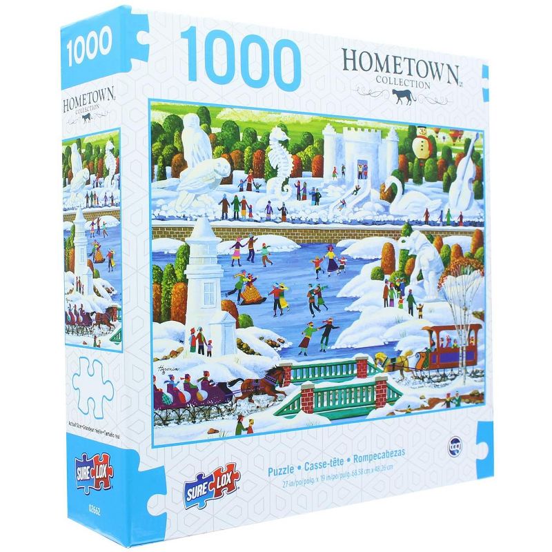 The Canadian Group Hometown Collection 1000 Piece Jigsaw Puzzle | Wisconsin Snow Sculptures, 3 of 7