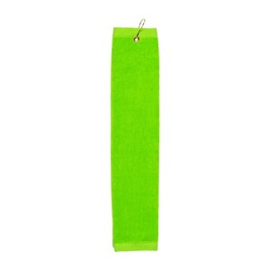 TowelSoft Premium 100% Cotton Terry Velour Golf Towel with Tri-fold Hook & Grommet Placement 16 inch x 26 inch - 1 of 4