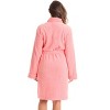 Just Love Womens Plush Solid Robe | Ladies Bathrobe - 3 of 3
