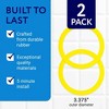 Impresa Canister Flush Valve Seal for Kohler Toilet Parts K-GP1059291/2475620 (2 Pack) - Yellow - Replacement Toilet Seal Ring - 3 of 4
