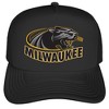 Official University of Wisconsin Milwaukee Primary Logo Foam Snapback Trucker Hat - for Men and Women Black, Black, One Size - 2 of 4