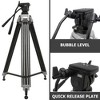 Vivitar Cinema Series 75" Aluminum Alloy Tripod Twin Handle Control - 4 of 4