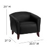 Flash Furniture HERCULES Imperial Series LeatherSoft Chair with Cherry Wood Feet - 4 of 4