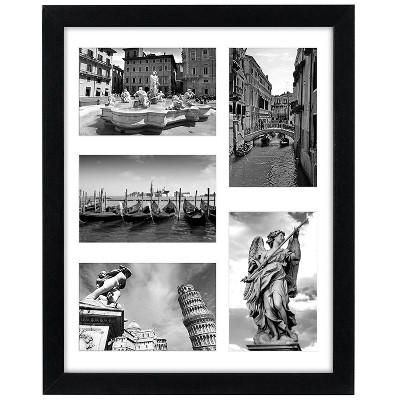 Americanflat 11x14 Collage Picture Frame with shatter-resistant glass - Available in a variety of Colors