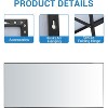 Full Length Mirror 76"x34" Full Body Floor Mirror for Bedroom or Cloakroom, Can Stand Alone, Hang or Lean Against Wall - 3 of 4