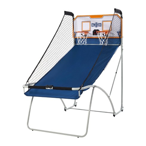 Lancaster Sports EZ-Fold 2 Player Indoor Arcade Dual Basketball Hoop Shot  Game for sale online