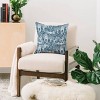 Julia Madoka Family of Tigers Outdoor Throw Pillow Blue - Deny Designs - 2 of 4