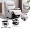 Hzlagm Everglade 30.2 in. W Technical Leather Upholstered 3 Position Manual Standard Recliner - 4 of 4