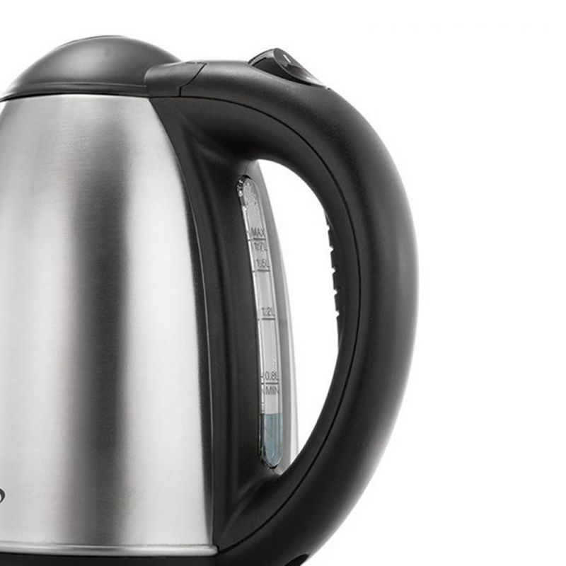 Brentwood 1.7 Liter 1000W Stainless Steel Electric Cordless Tea Kettle , 4 of 8