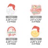 Big Dot of Happiness Groovy Christmas - DIY Shaped Pastel Holiday Party Cut-Outs - 24 Count - 3 of 4