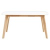 59" Retro Modern Wood Kitchen Dining Table - Saracina Home: MDF Top, Seats 4 - 2 of 4