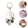 Unique Bargains Piano Cats Handbag Charms Keychains 1 Pc - 3 of 4